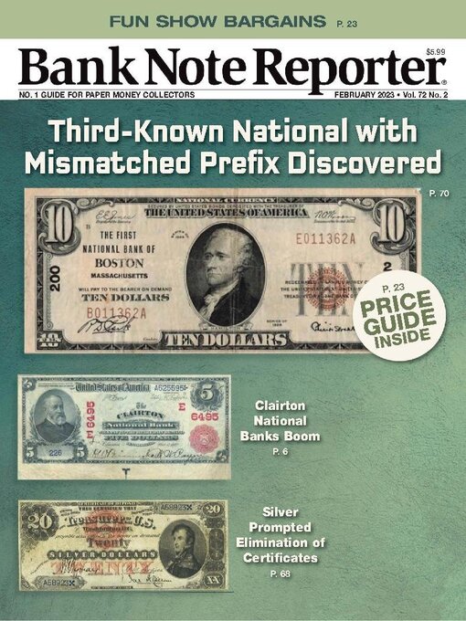 Title details for Banknote Reporter by Active Interest Media HoldCo, Inc. - Available